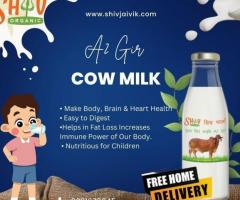 Best Gir Cow milk Delivery Fresh to Your Doorstep in Nagpur