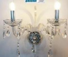 Clear Crystal Hallway Ceiling Light Chandelier Lamp