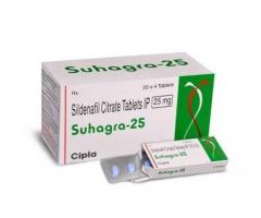 Suhagra 25 Mg: A Medication for Erectile Dysfunction