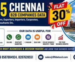37,065 Chennai B2B Companies Data with Mobile Numbers and Email IDs