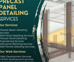 Precast Panel Detailing Services for Accurate Panel Detailing structure in the USA