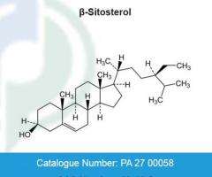 CAS No :  83-46-5 | Product Name : β-Sitosterol | Pharmaffiliates - 1