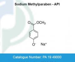 CAS No : 5026-62-0| Product Name : Sodium Methylparaben - API| Pharmaffilates - 1