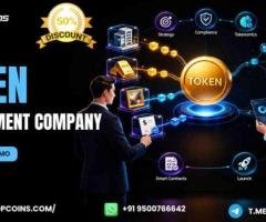 Advanced Token Development for Modern Blockchain Ventures – Get 50% Off
