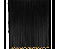 Saaria - theater Style Curtain