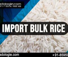 Import Bulk Rice