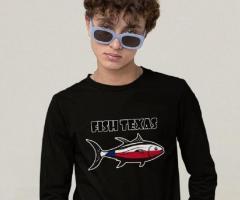 Fish Texas Long Sleeve T-Shirt