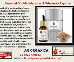 Essential Oils Manufacturer & Wholesale Exporter