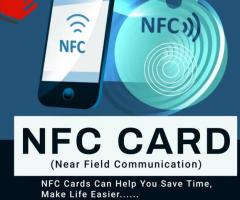 With ConnectvithMe Create NFC Digital Visiting Cards