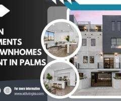 Modern Apartments and Townhomes for Rent in Palms with Stylish Amenities