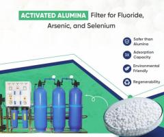 Activated Alumina Filtering Arsenic from drinking water