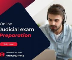 Online judicial exam preparation
