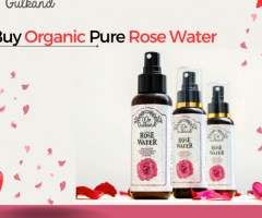 Organic Rose Water - Refreshing and Fragrant