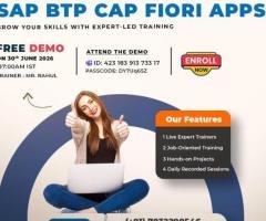 SAP BTP CAP Fiori Apps Online Free Demo