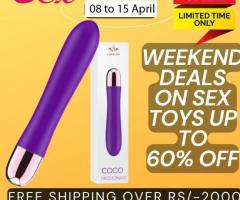 Weekend Deals On Adult Sex Toys Up To  60% Off | Call 8697743555