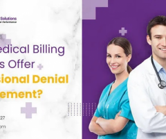 How Medical Billing Services Offer Professional Denial Management?