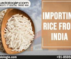 Importing Rice from India