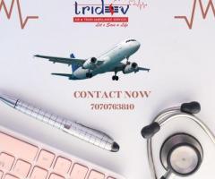 Tridev Air Ambulance Service in Kolkata Provides Commercial Stretchers