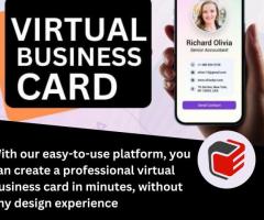 Create Your Professional Virtual Visiting Card Now