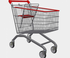 4 Wheel Shopping Trolley | Supermarket Trolley