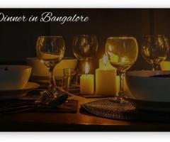 Magical Candle Light Dinners In Bangalore For The Beautiful Couple.