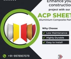 Best Quality ACP Sheets Price Per Sq Ft In Rajasthan