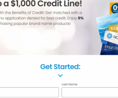 Get $1,000 Credit Line!