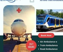 Book Superlative Angel Air and Train Ambulance Service in Patna with Modern ICU Setup