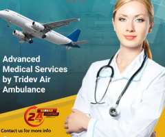 Long-Distance Travel by Tridev Air and Train Ambulance Services in Patna Reaches Soon