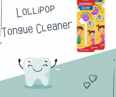 Lollipop Tongue Cleaner | Dento Shine