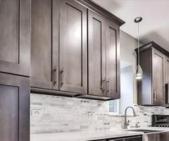 Upgrade Your Kitchen with Greystone Shaker Cabinets from Stock Cabinet Express!