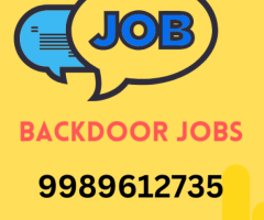 Genuine Backdoor fresher Jobs in Hyderabad