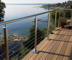 Premium Metal Deck Railing Solutions by Bakue - Style & Safety Combined