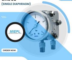 Differential Pressure Gauge - Single Diaphragm | India Pressure Gauge
