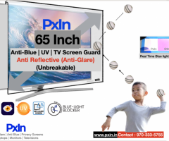 65 Inches Anti Glare Anti-Blue Light TV Screen Guard - PxIn