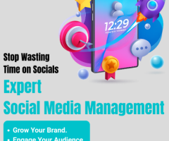 Stop Wasting Time on Socials—Expert Social Media Management