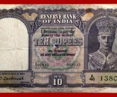 Bank Notes Of British Indian Period Collect The Treasures