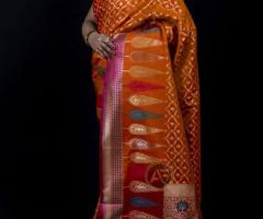 Katan Silk Banarasi Saree Shop - Absolute Fashion