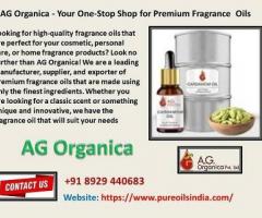 AG Organica - Your One-Stop Shop for Premium Fragrance Oils