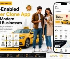 AI-Enabled Uber Clone App for Modern Taxi Businesses