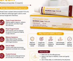 Nizral Cream | Ketoconazole 2 Cream | Onlinegenericmedicine