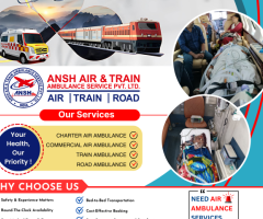 Ansh Air Ambulance Services in Dibrugarh Has The Best Medical Care