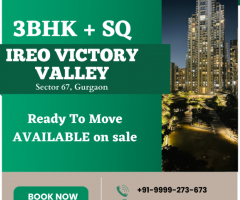 3BHK + SQ, Flat For Sale in IREO Victory Valley, Sector 67