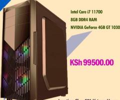 Intel Core i7 gaming computer PC with free games