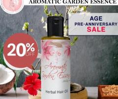 AGE Natural Herbal Hair Oil For Long and Thick Hairs