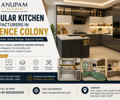 Best Modular Kitchen Manufacturers in Defence Colony Delhi