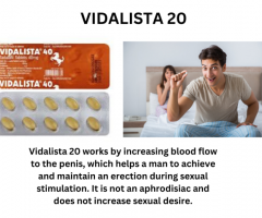 "Revitalize Your Sexual Health with Vidalista 20: The Ultimate Solution for Erectile Dysfunction"