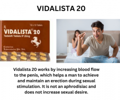 Vidalista 20: Benefits, Side Effects, and How It Works for Erectile Dysfunction