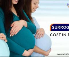 How much does surrogacy cost in New Delhi?